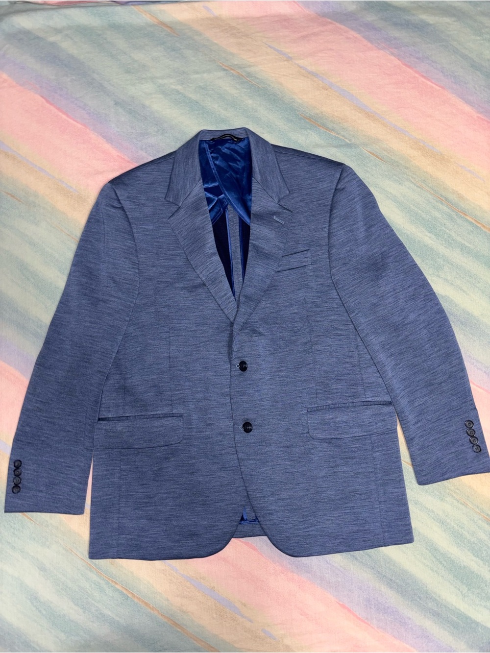 Coppley Blazer Jacket Men's Size 42R Wool blend blue